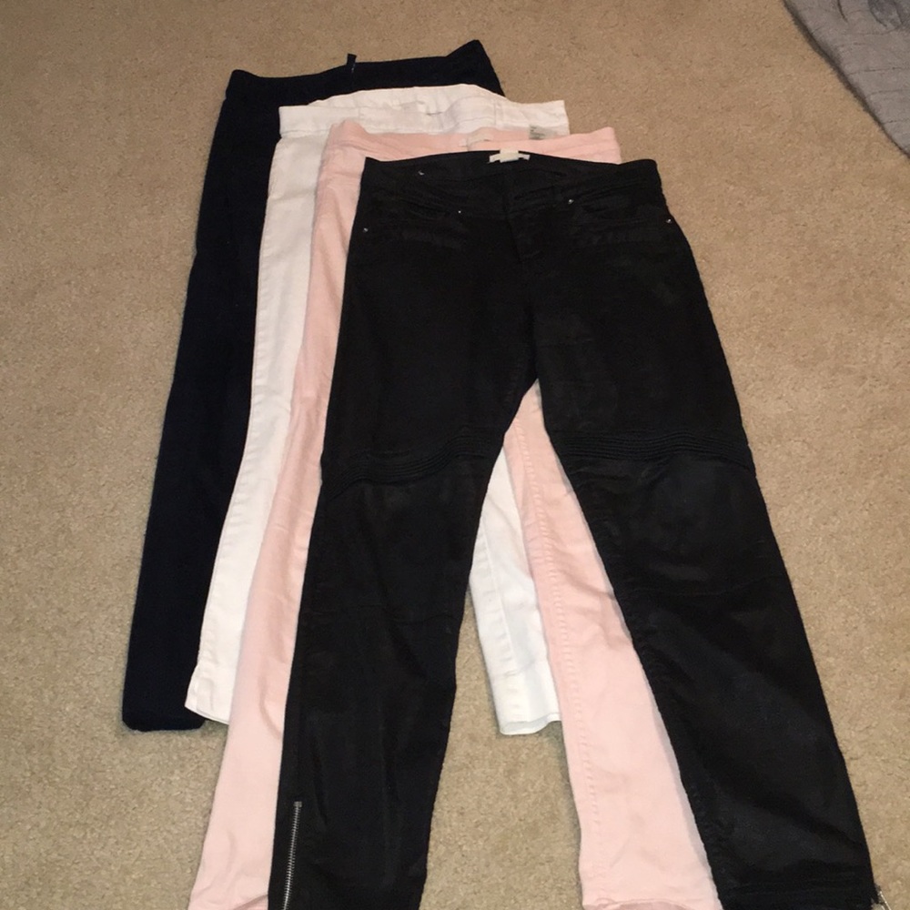 Bundle - 4 Pairs of H&M Skinny Pants!!!